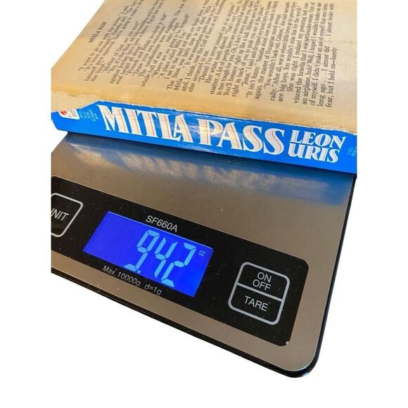 Mitla Pass by Leon Uris Paperback Book Novel 1989 - Picture 12 of 12